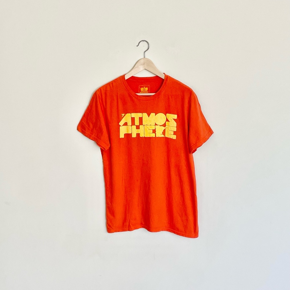 Rhymesayers Atmosphere Orange Minnesota Say Shh T Shirt Adult size Medium